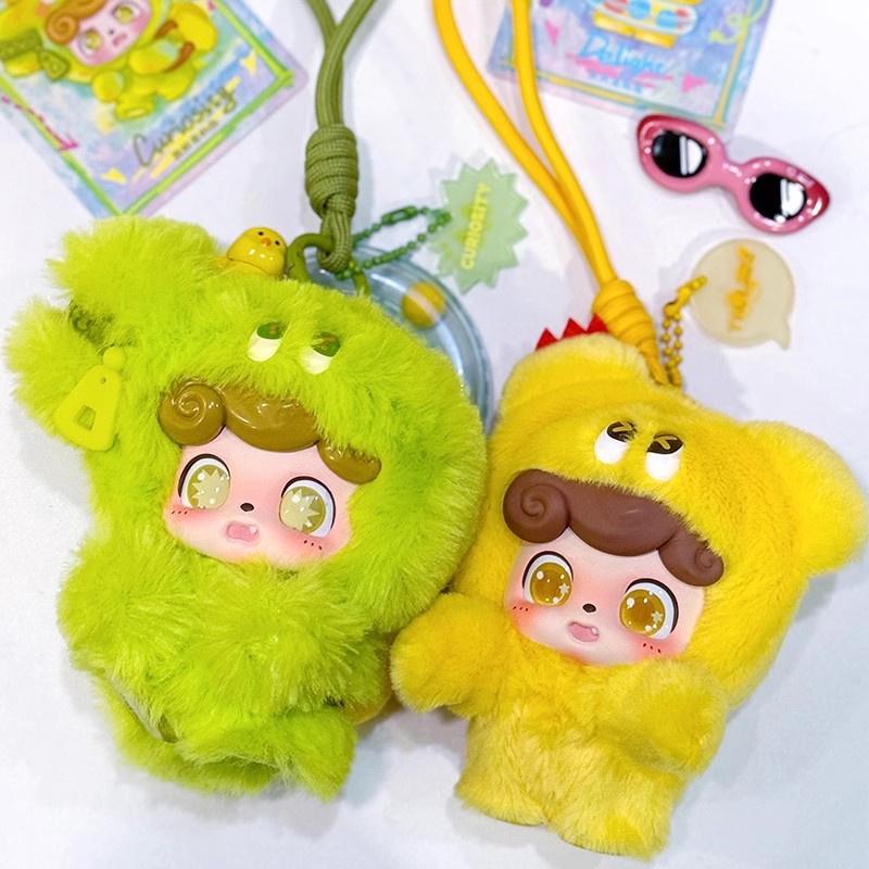 Q.Kid العاطفي شعر وحوش سلسلة ا - مراجعة Anime Action Figure Blind Box وسعره