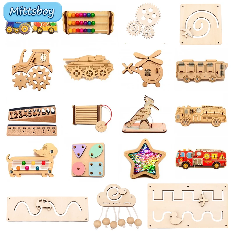 لتقوم بها بنفسك مشغول مجلس مون - مراجعة Montessori Wooden Busy Board Toddler وسعره